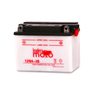 BATTERIE MOTO ACIDE 12v 4Ah 3B LEADER MOTO
