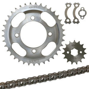 KIT CHAINE MOTO 428 – 112/37/15