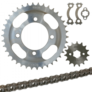 KIT CHAINE MOTO 428 – 112/38/15