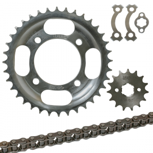 KIT CHAINE MOTO 428 – 112/36/15
