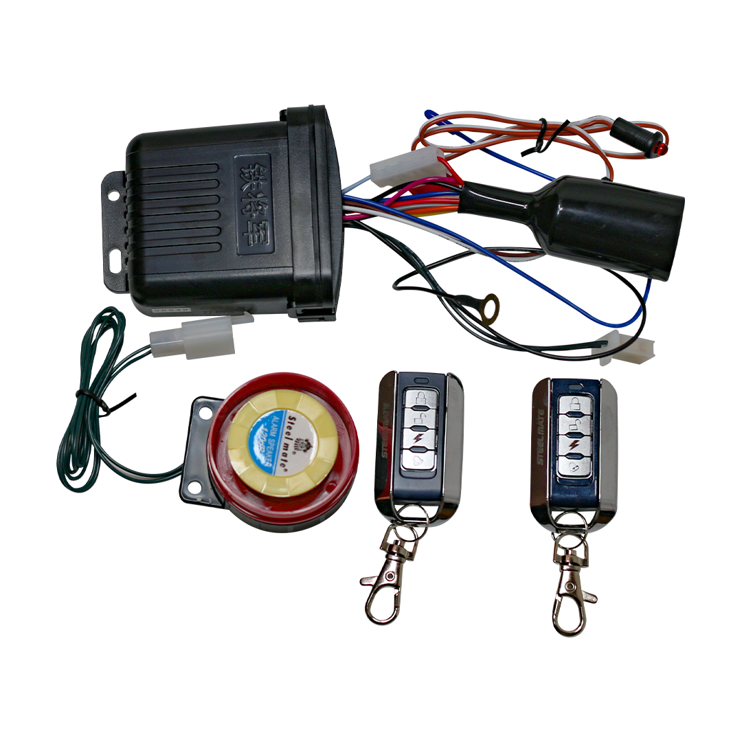 Système d'alarme moto WINOMO équipé de système de sécurité antivol avec  double télécommande 12 V universelle