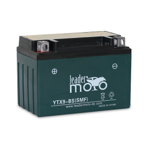 BATTERIE A PILE 12v 9Ah YTX9-BS LEADER MOTO