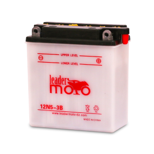 BATTERIE MOTO ACIDE 12v 5Ah 3B LEADER MOTO